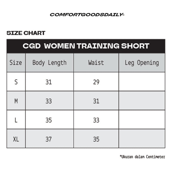 CGD Women Training Short Black
