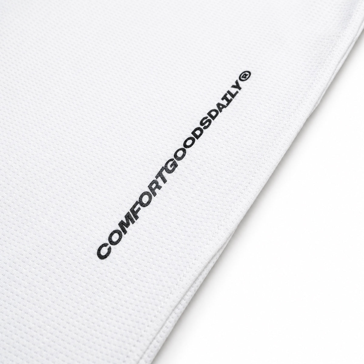 CGD X YKHA T-Shirt Microcool Performance Relax Long Sleeves White