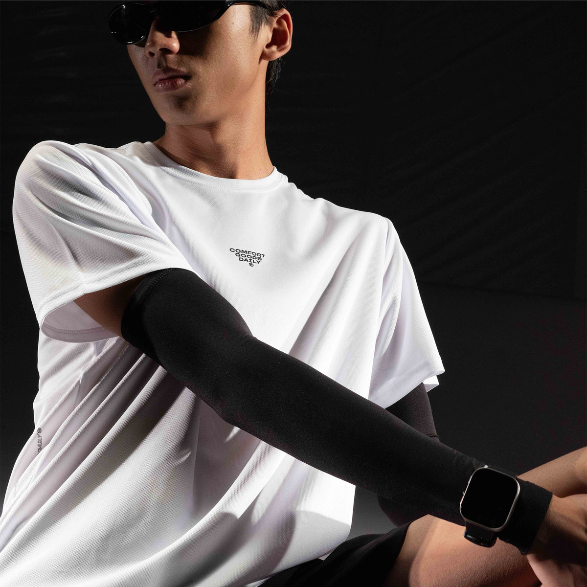 CGD X YKHA T-Shirt Micromesh Training Tee White