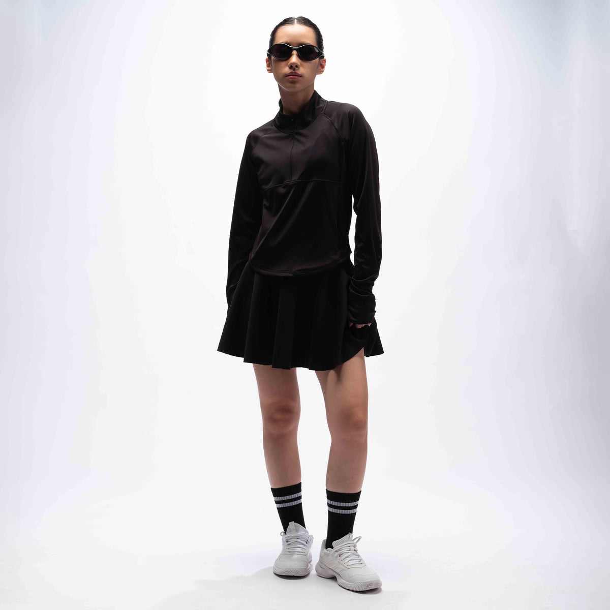 CGD Women Half Zip Jacket Black
