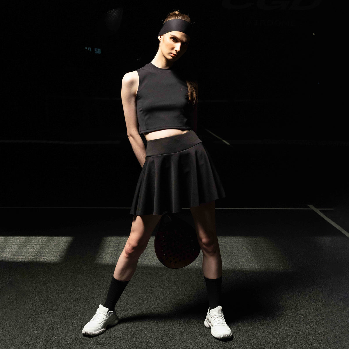 CGD Women Neck Tank Top Black