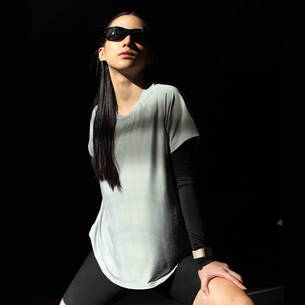 CGD Women Regular Fit Raglan Super Light Grey
