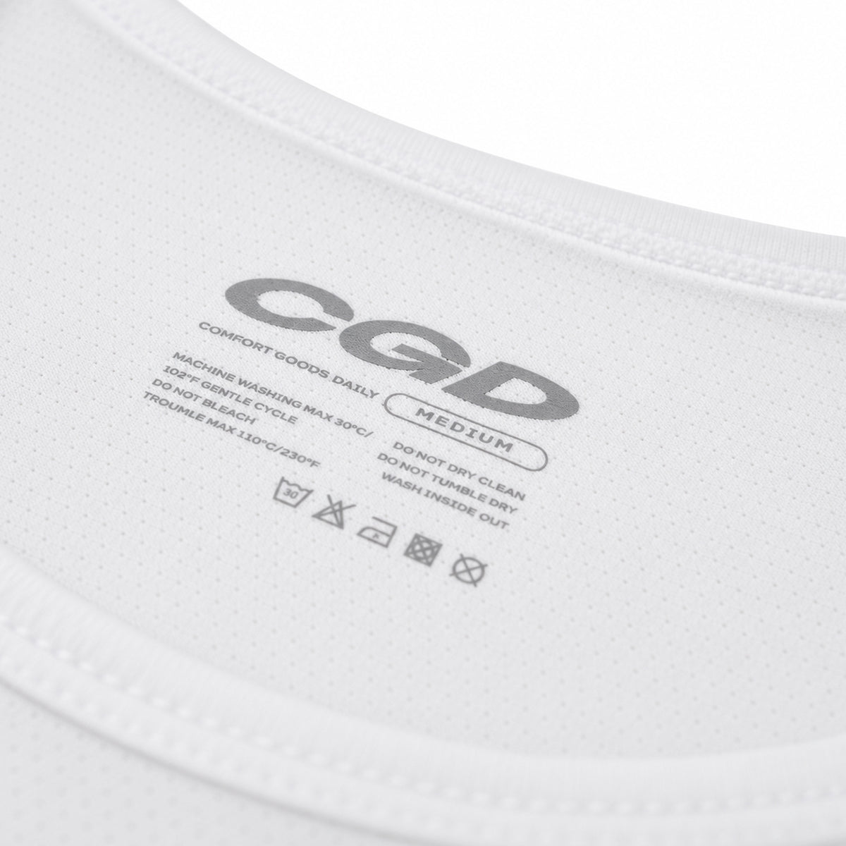 CGD Relaxed Fit Tank White