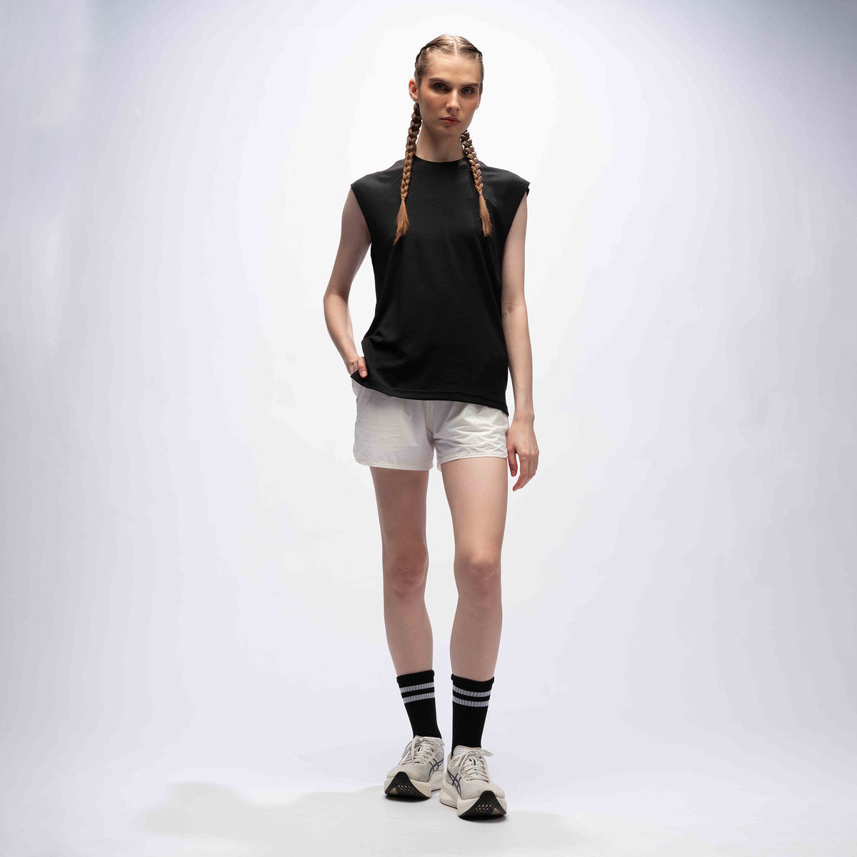 CGD Women Loose Fit Tank Black