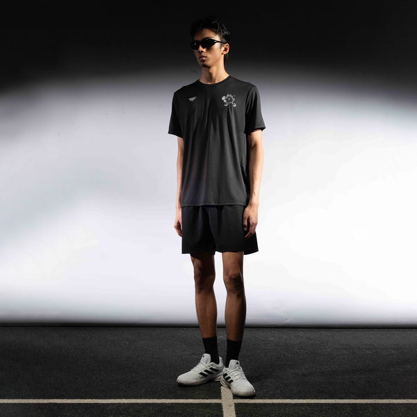CGD X YKHA T-Shirt Microtouch Active Short Sleeves Black