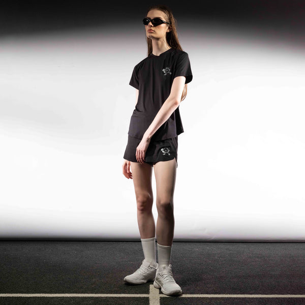 CGDX YKHA Women Regular Fit Raglan Super Light Black