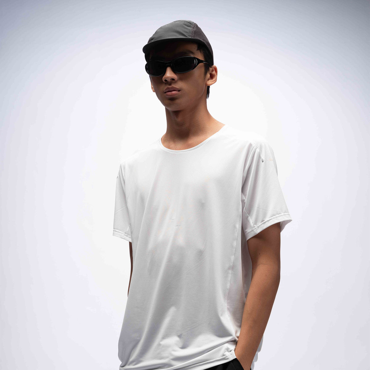 CGD T-Shirt Microcool Perfomance Relax Short Sleeves White