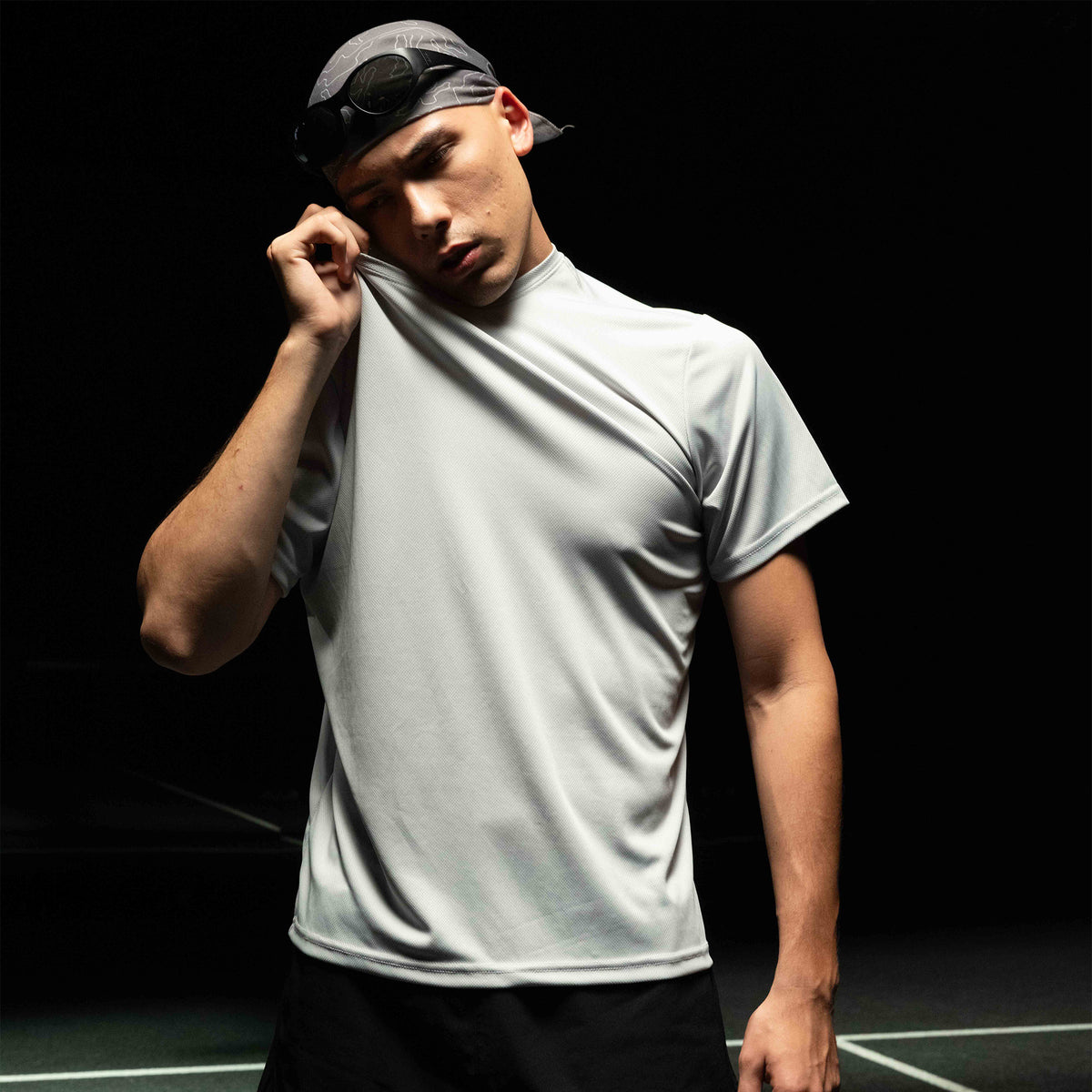 CGD T-Shirt Micromesh Training Tee Light Grey