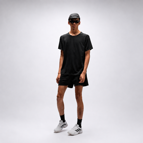 CGD T-Shirt Microcool Performance Relax Short Sleeves Black