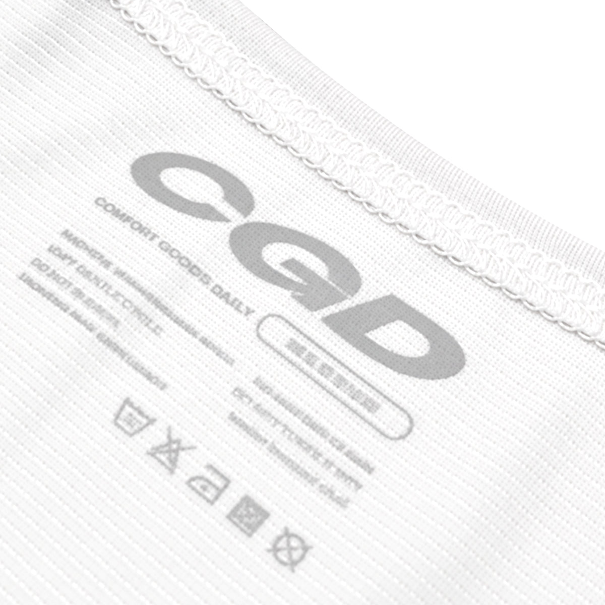 CGD T-Shirt Microcool Perfomance Relax Short Sleeves White