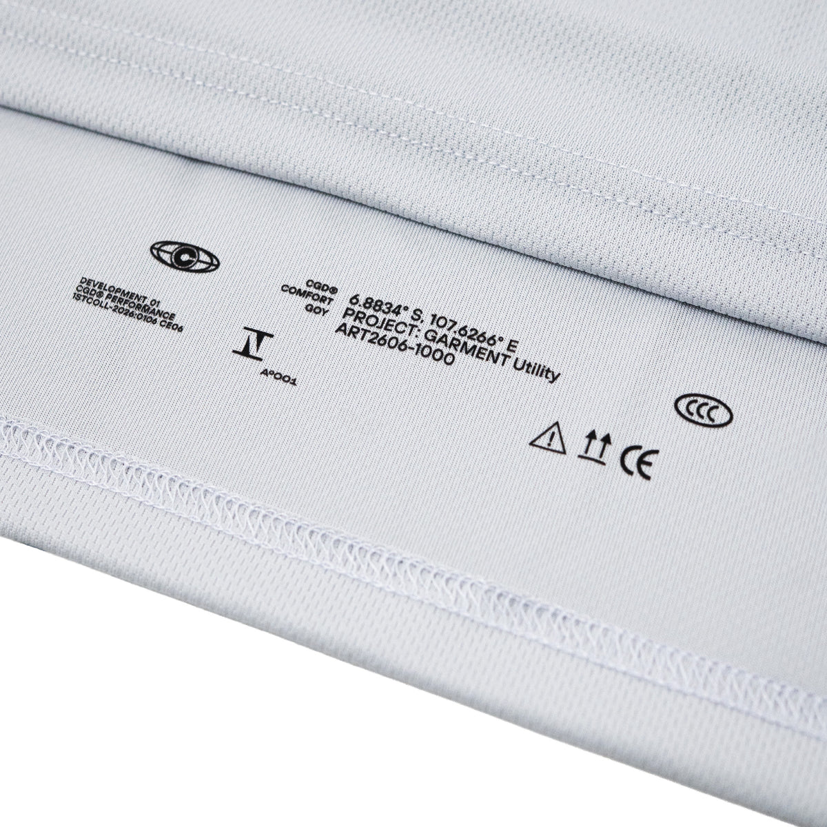 CGD T-Shirt Micromesh Training Tee Light Grey