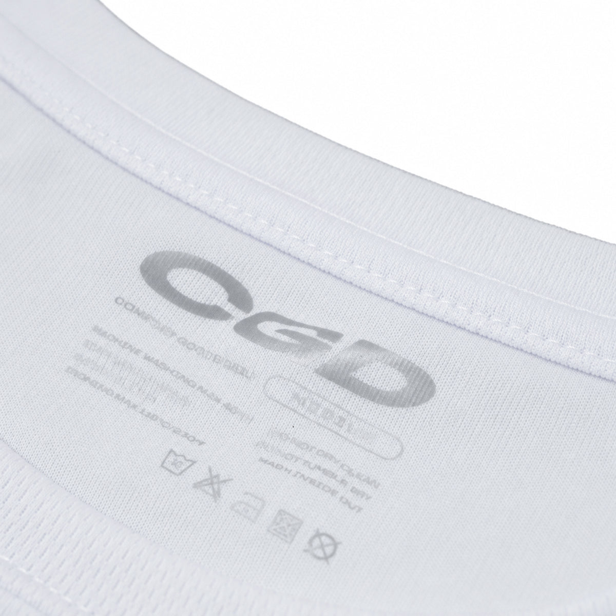 CGD T-Shirt Micromesh Training Tee White