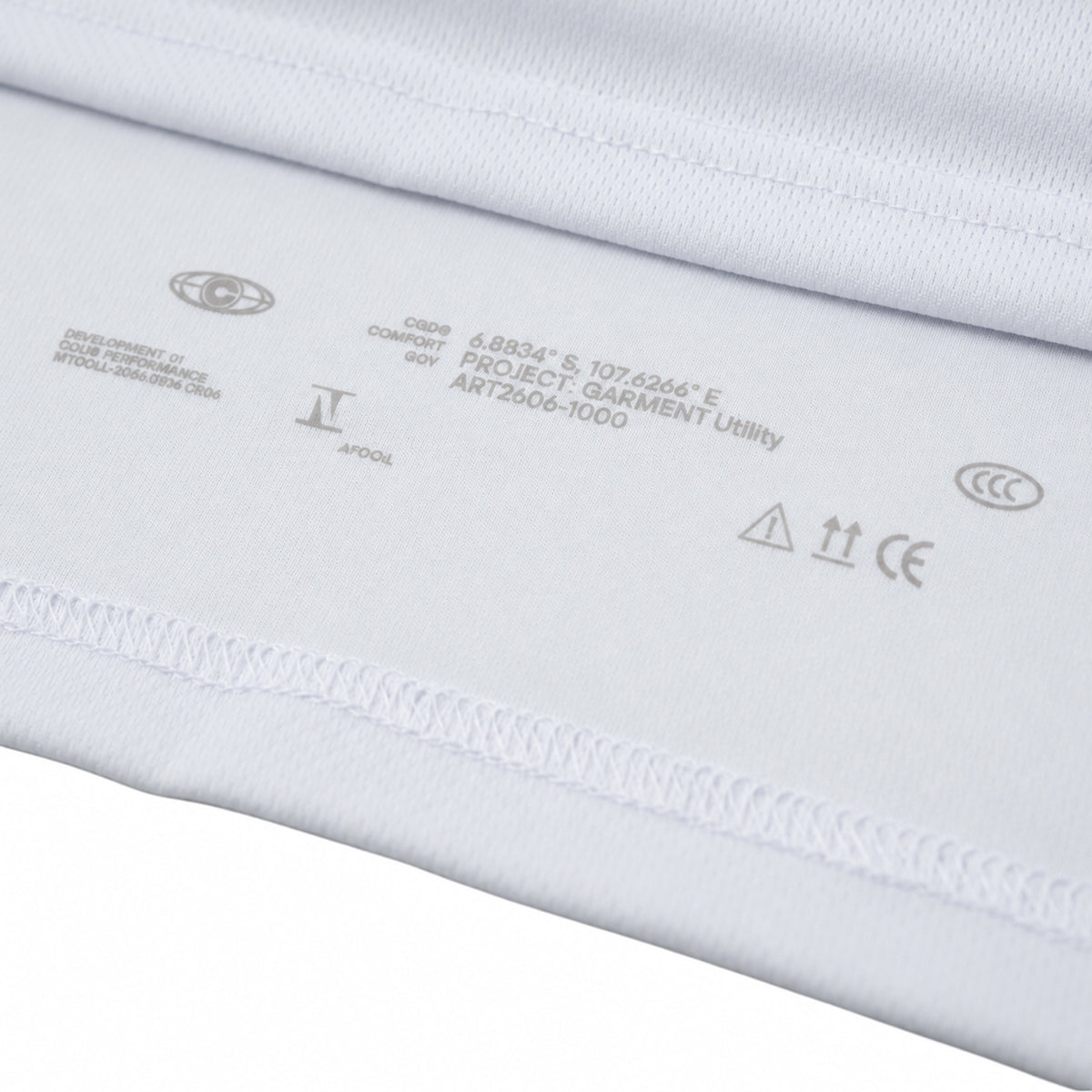 CGD T-Shirt Micromesh Training Tee White