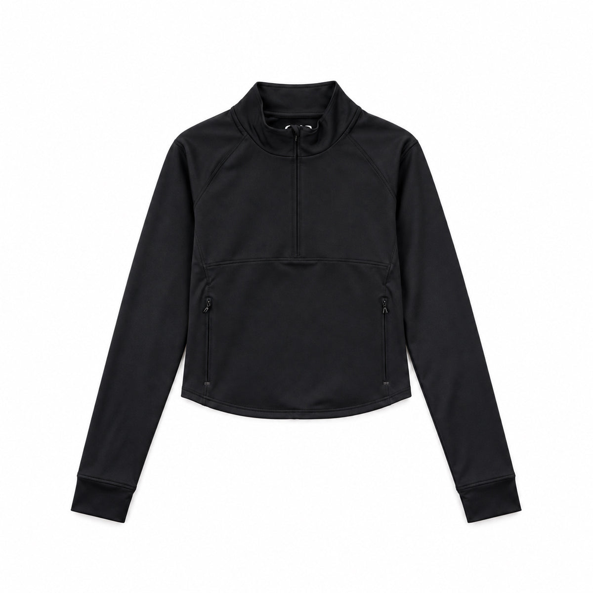CGD Women Half Zip Jacket Black