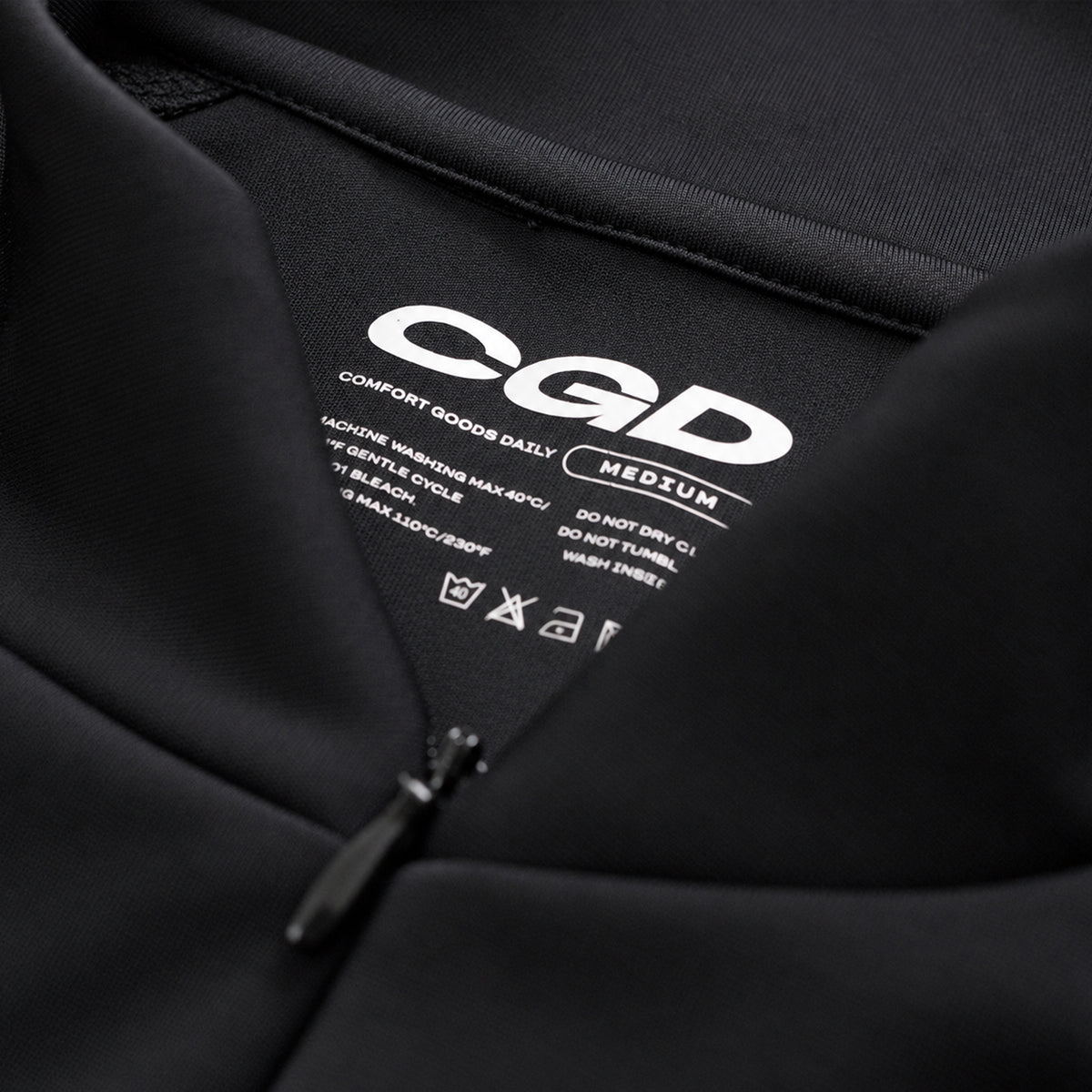 CGD Women Half Zip Jacket Black