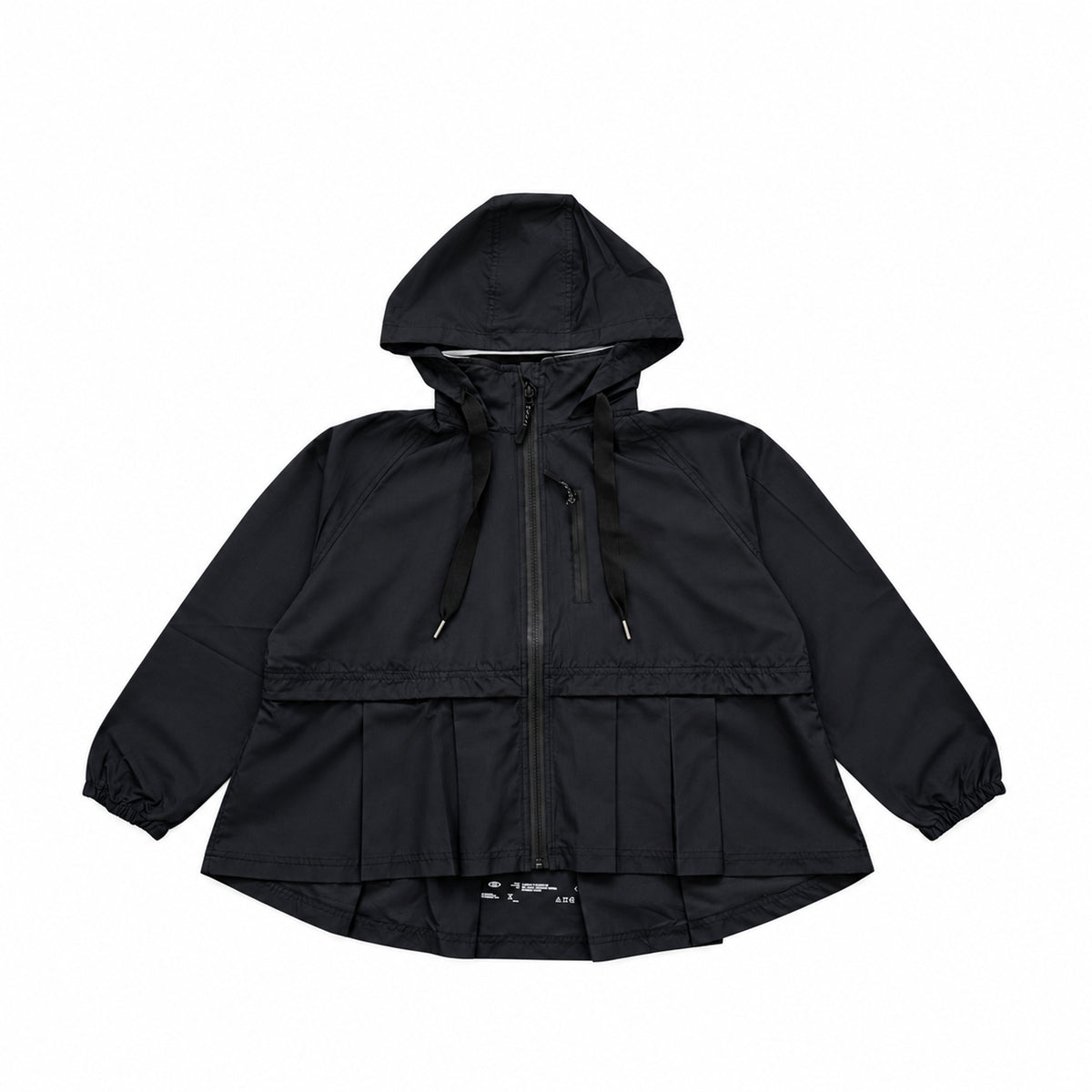 CGD Women Jacket Pleated Long Black