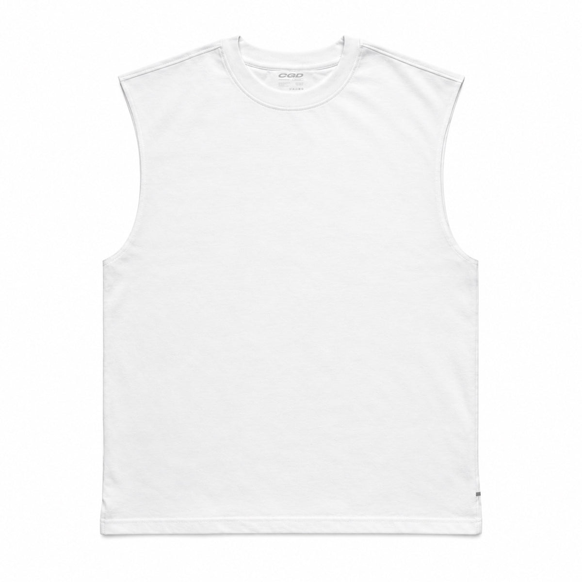 CGD Women Loose Fit Tank White