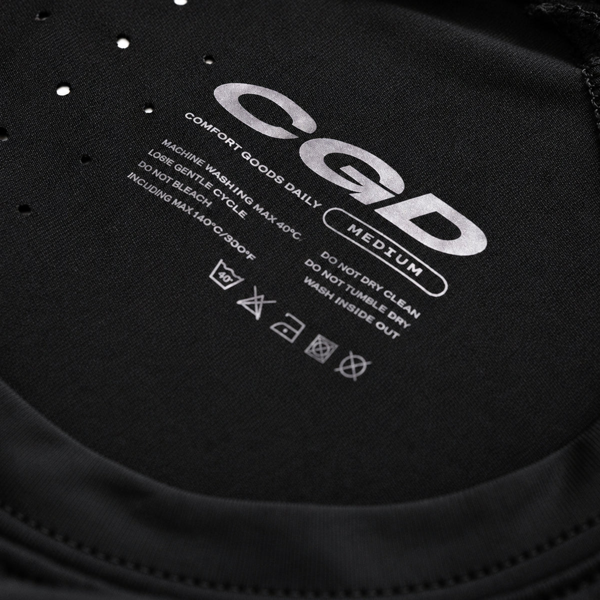 CGD Women Regular Fit Raglan Super Light Black