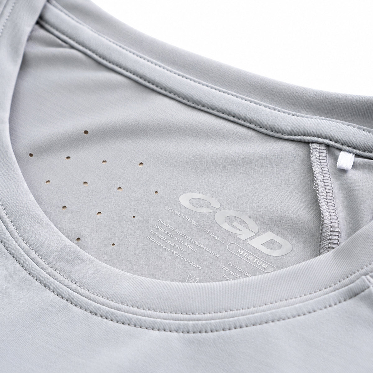 CGD Women Regular Fit Raglan Super Light Grey