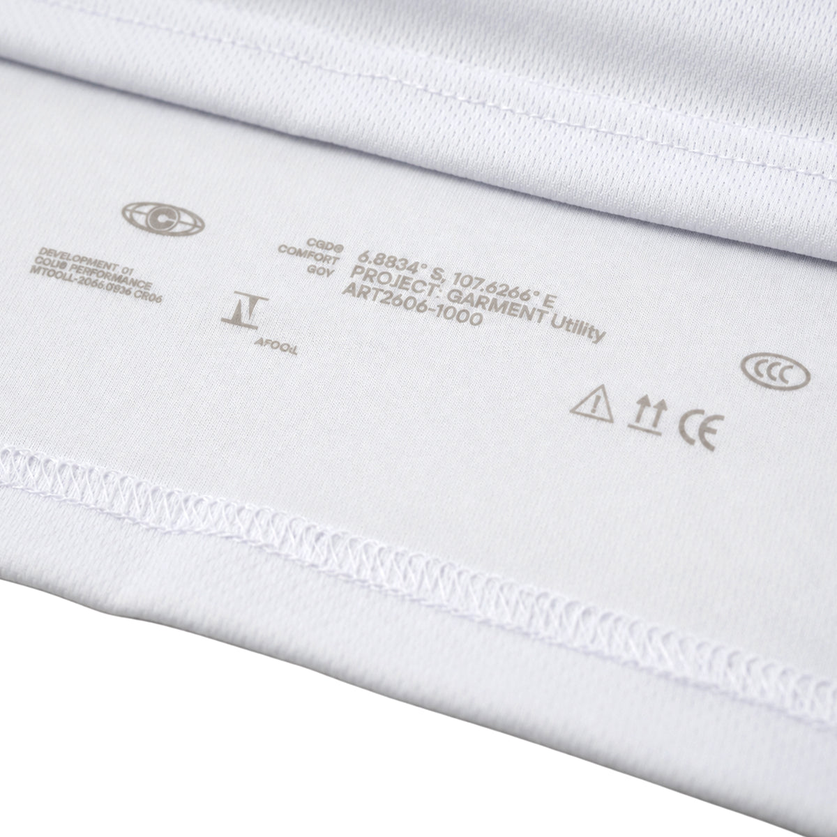 CGD X YKHA T-Shirt Micromesh Training Tee White