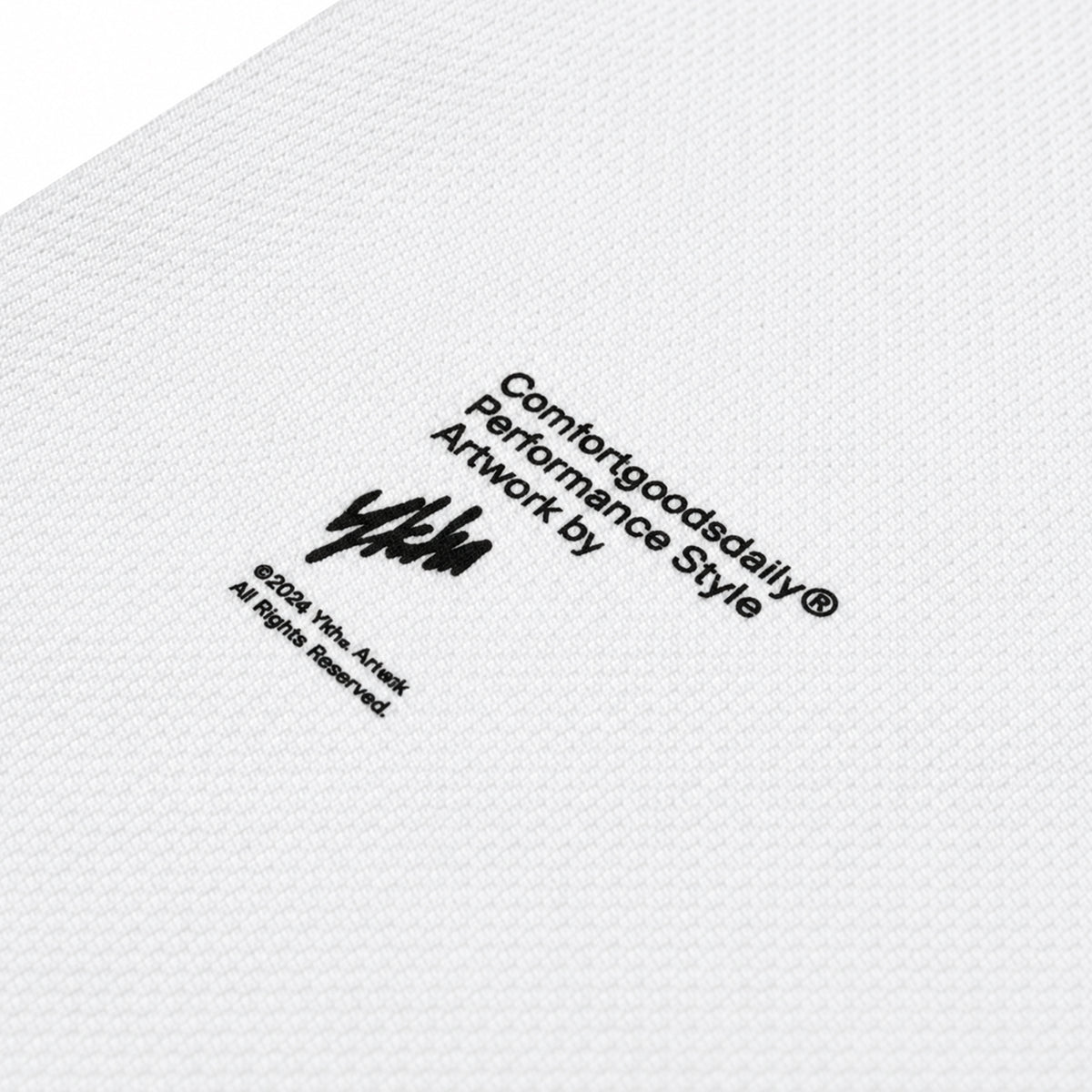 CGD X YKHA T-Shirt Women Cropped Short Sleeve White