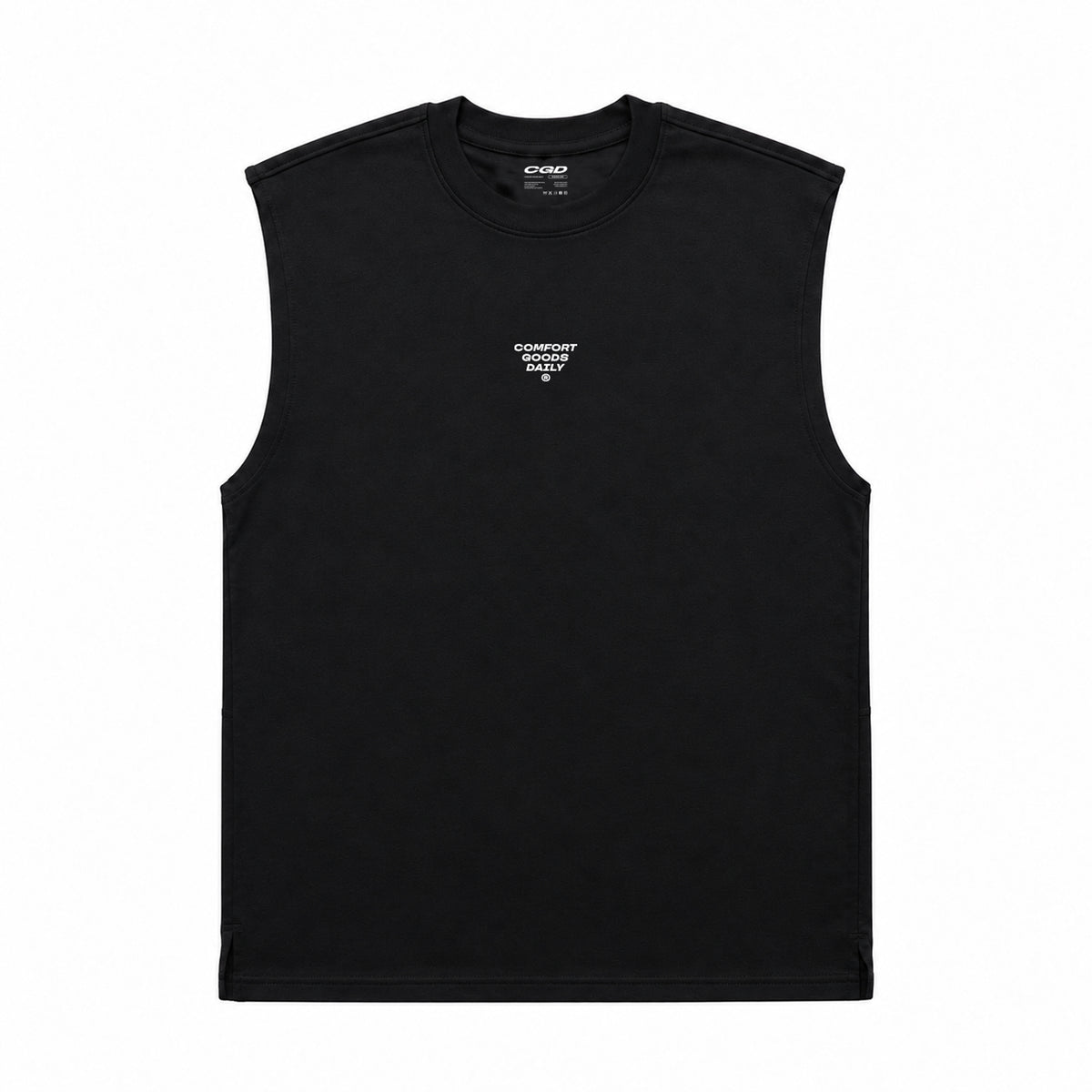 CGD X YKHA Women Loose Fit Tank Black