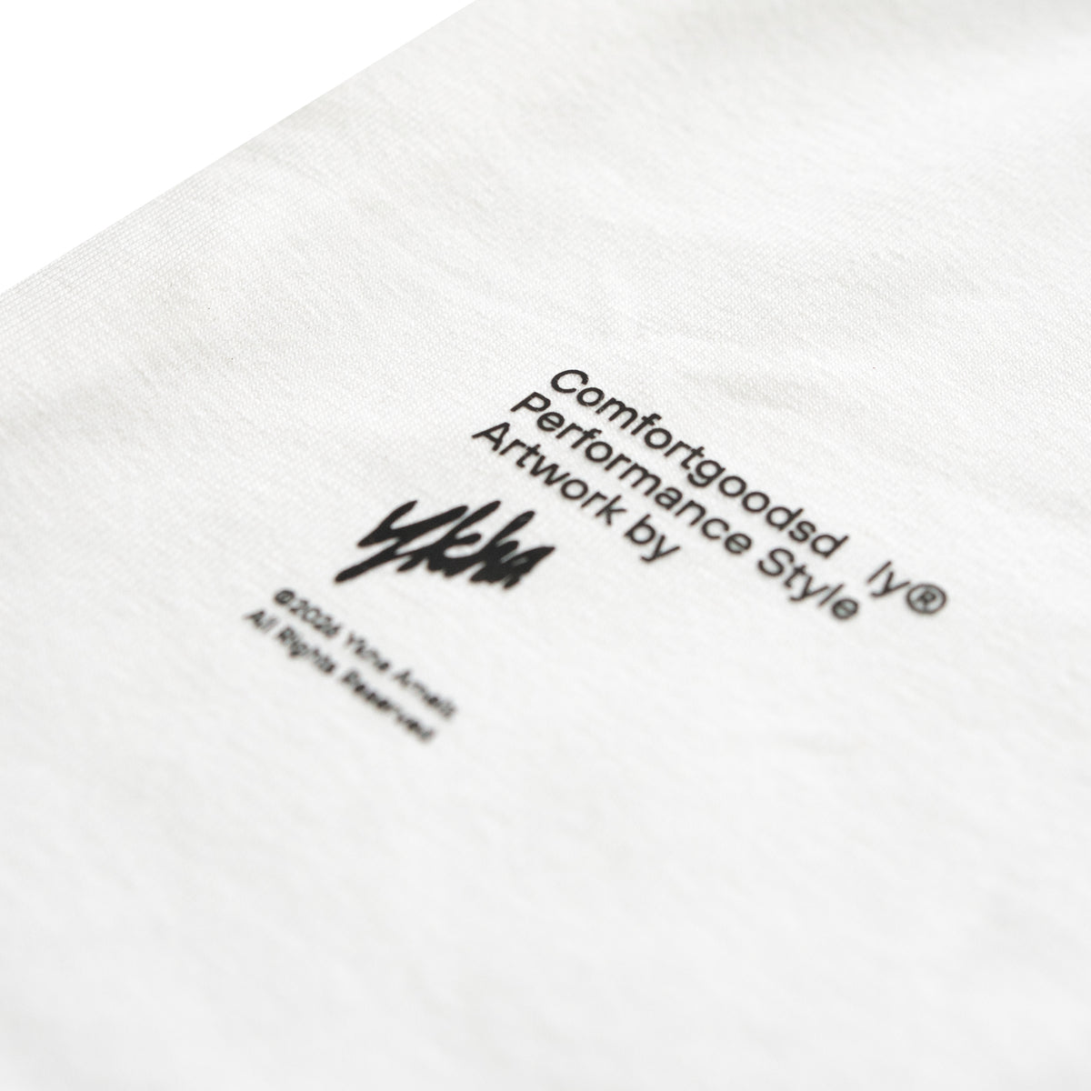 CGD X YKHA Women Loose Fit Tank White