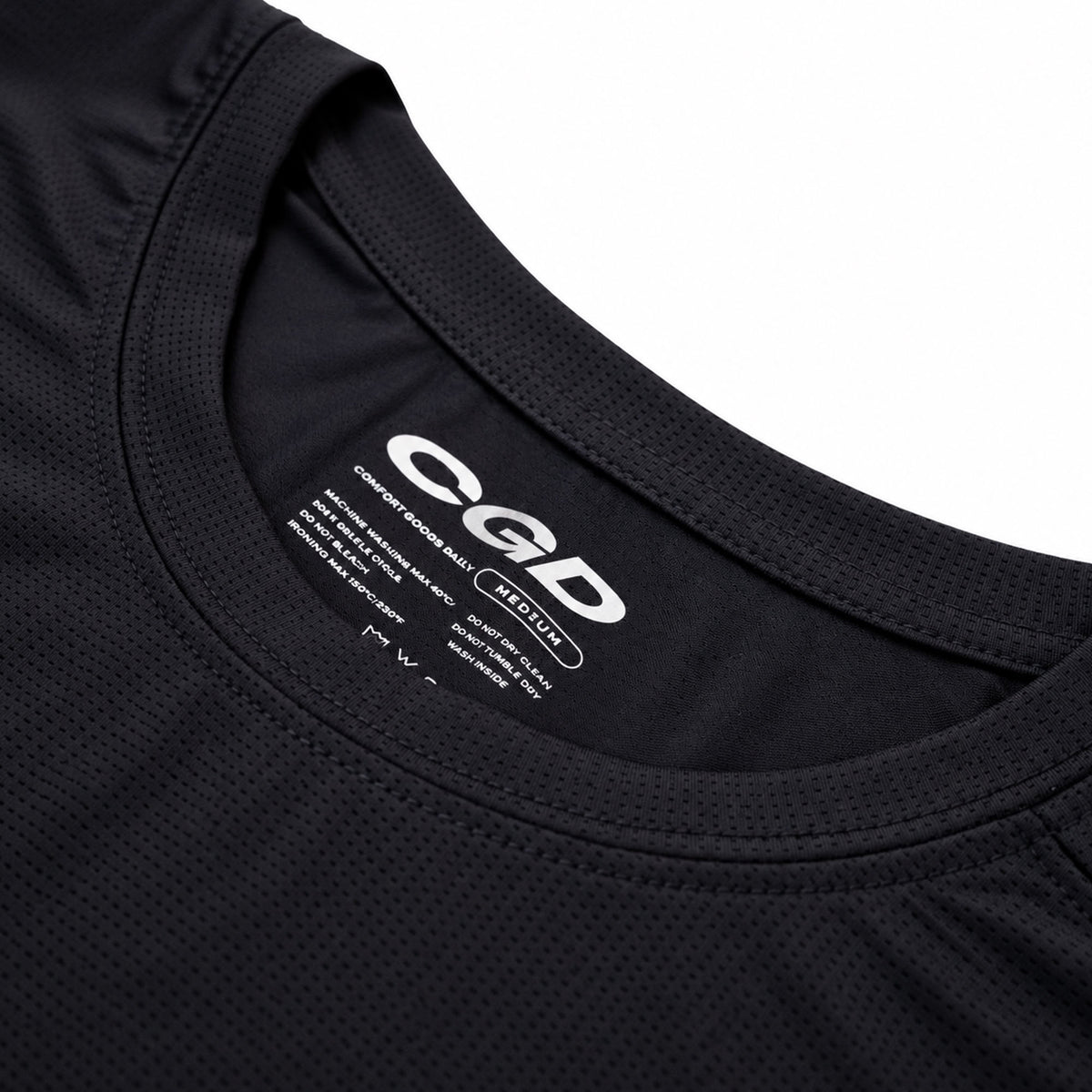CGD T-Shirt Microtouch Active Short Sleeves Black